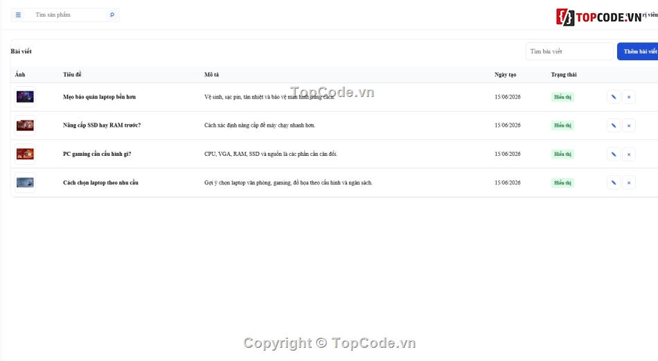 website,website bán máy tính,web bán phụ kiện